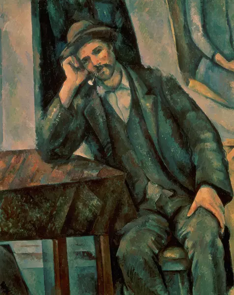 Cézanne, Paul: Homme fumant la pipe