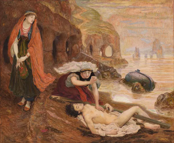 Brown, Ford Madox: Finding of Don Juan by Haidee