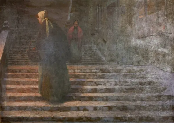 Schikaneder, Jakub: Au pied du château