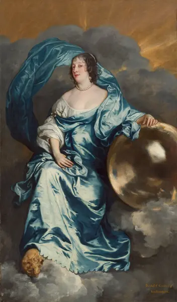 Dyck, van Anthony: Rachel de Ruvigny, Countess of Southampton as Fortune