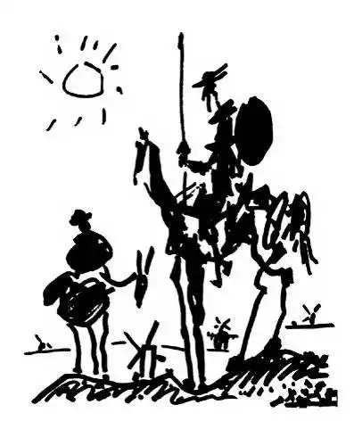 Picasso, Pablo: Don Quixote