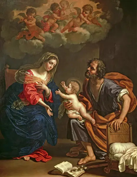 Gennari, Benedetto, the younger: La Sainte Famille