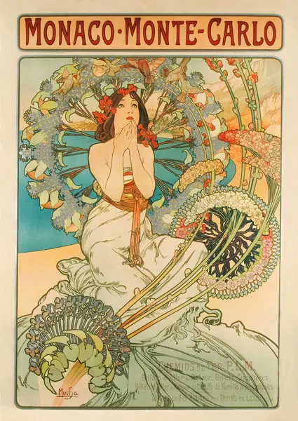 Mucha, Alfons: Monaco, Monte Carlo