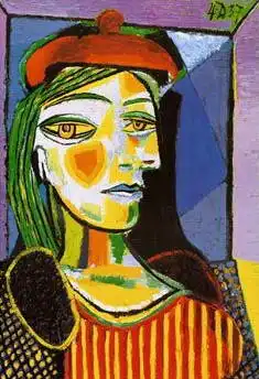 Picasso, Pablo: Girl With Red Beret