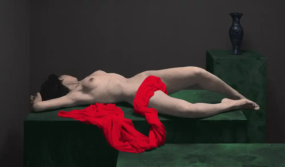 Hattori, Fuyuki: Rotes Tuch