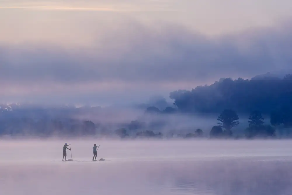 Li, Austin: Lago nebbioso #4