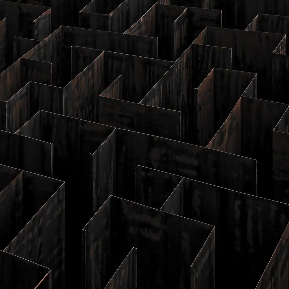 Claes, Gilbert: labirinto del domino