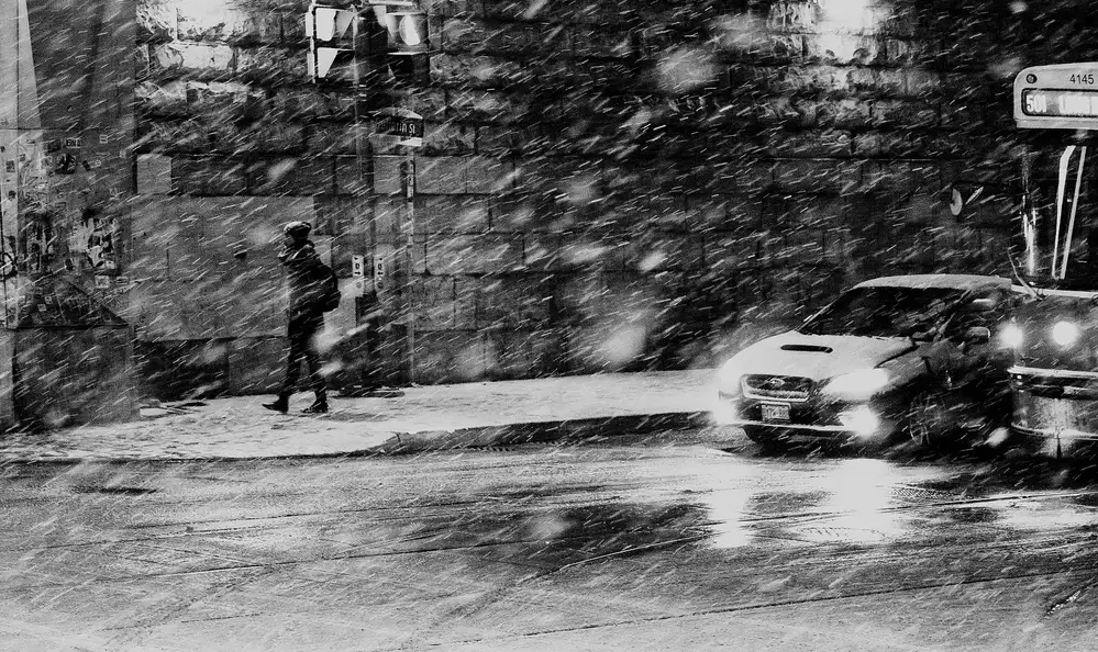 Wang, Jian: Strada che nevica