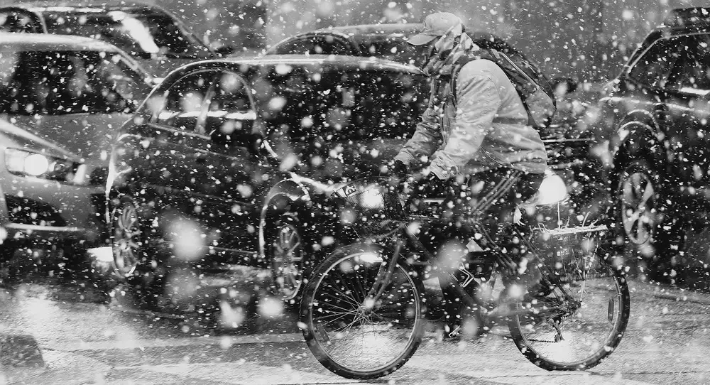 Wang, Jian: Strada che nevica