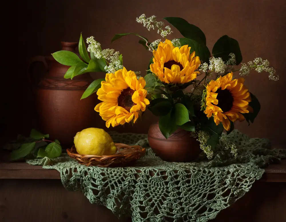 Lankina, Alina: Sonnenblumen