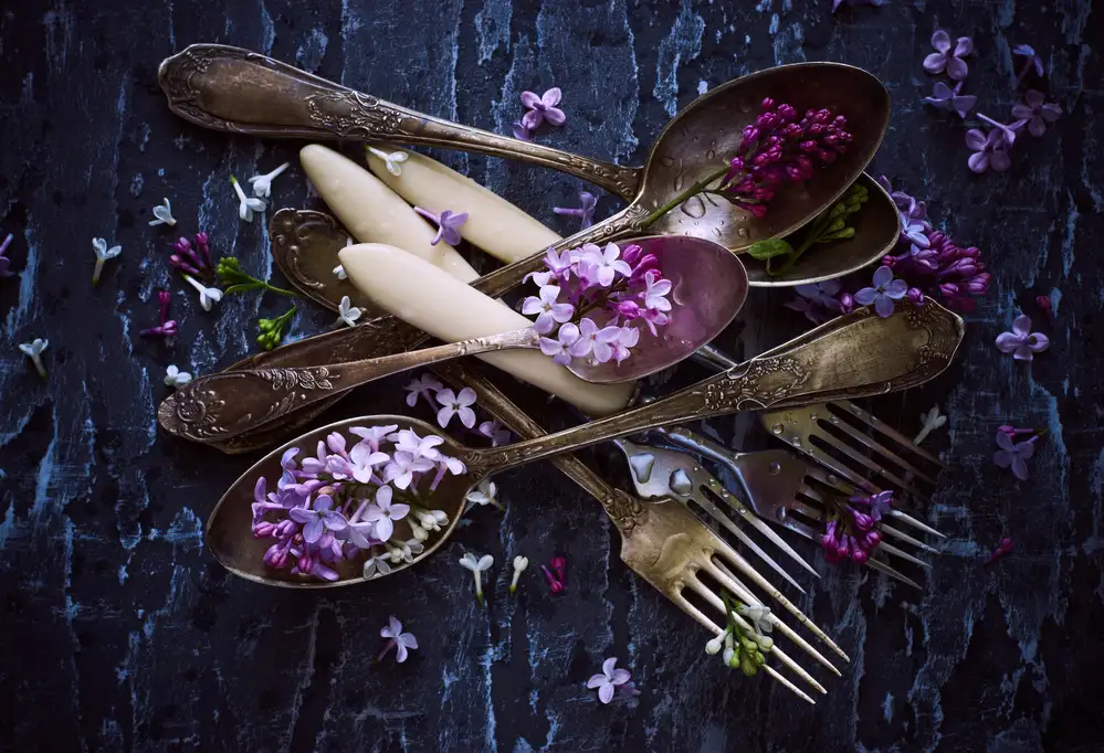 Karina, Aleksandrova: Cucharas y flores