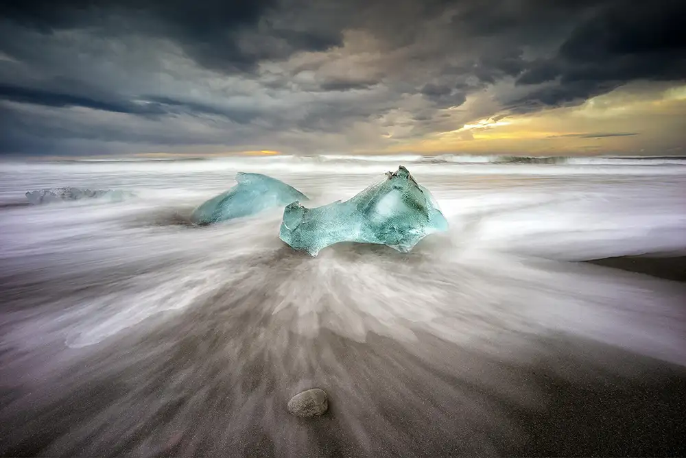 keller: pláž jokulsarlon