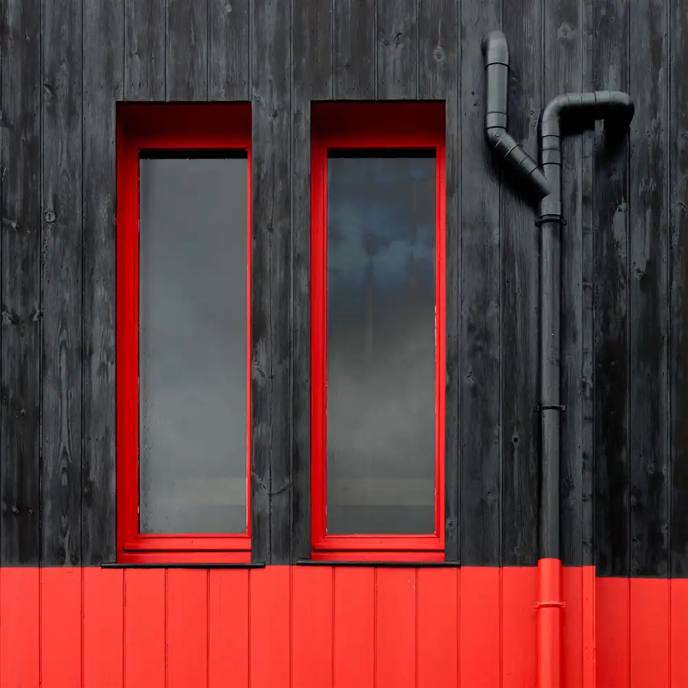 Kerber, Jutta: Rote Fenster