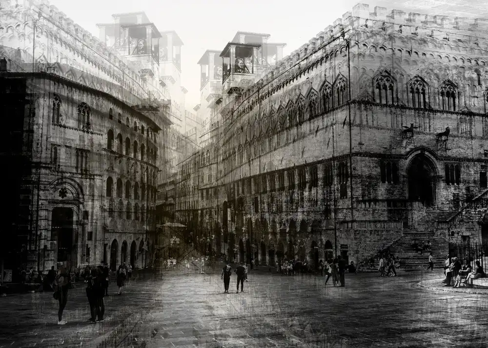 Chiriacò, Carmine: Camminando in Piazza