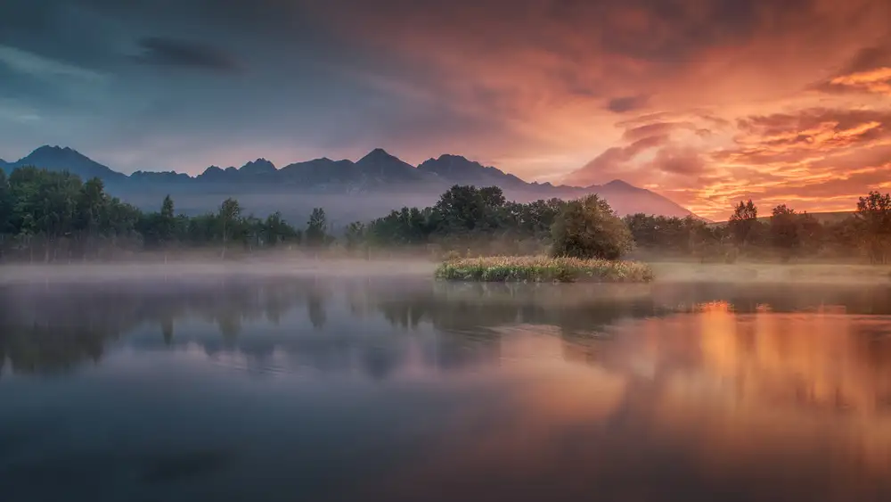 Svoboda, Peter: L'alba in riva al lago