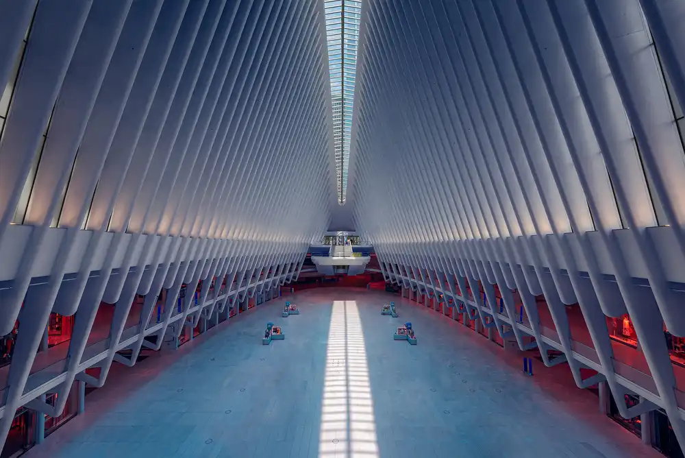 Velasco, Calderon Hernan: All'interno dell'Oculus - Stazione della metropolitana di New York