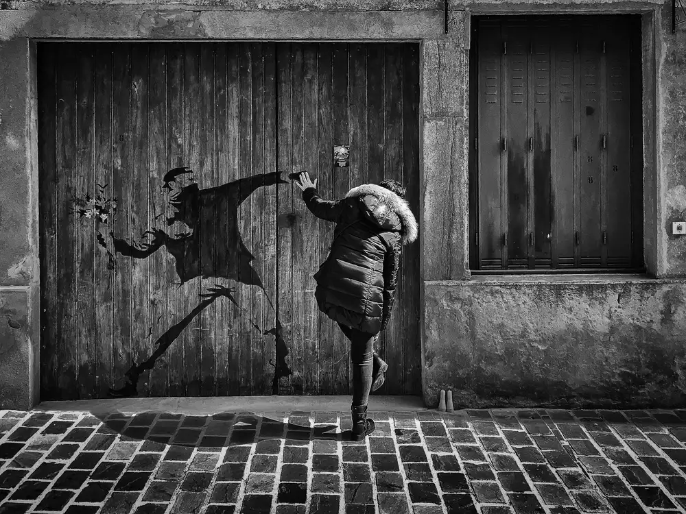 VIRETTI, Jean-Louis: Street in Charlieu