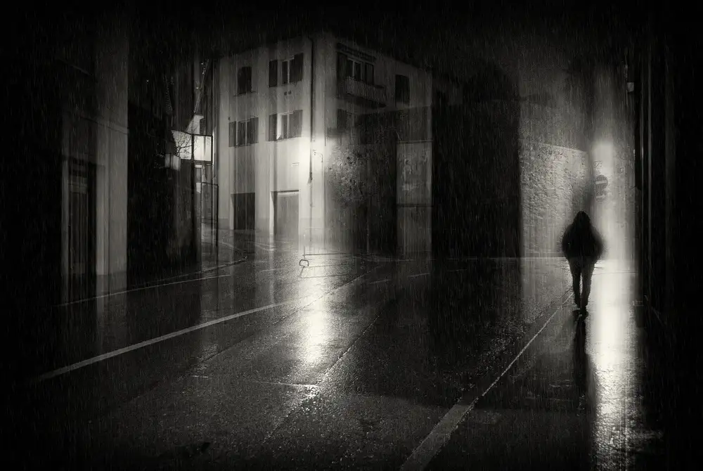 Guarino, Vito: Notte piovosa