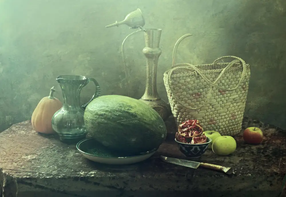 UstinaGreen: Orientalisches Stillleben-3