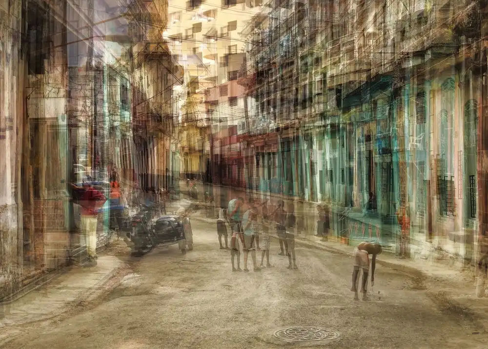Labagnara, Roxana: Denní scéna v Centro Habana
