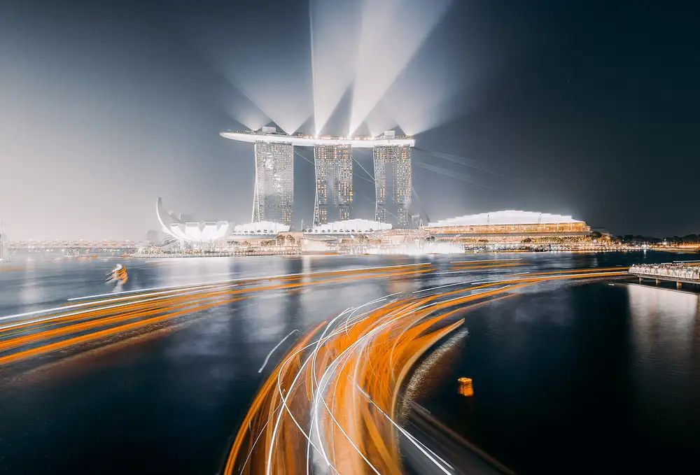 Chiriacò, Carmine: Bucht von Singapur