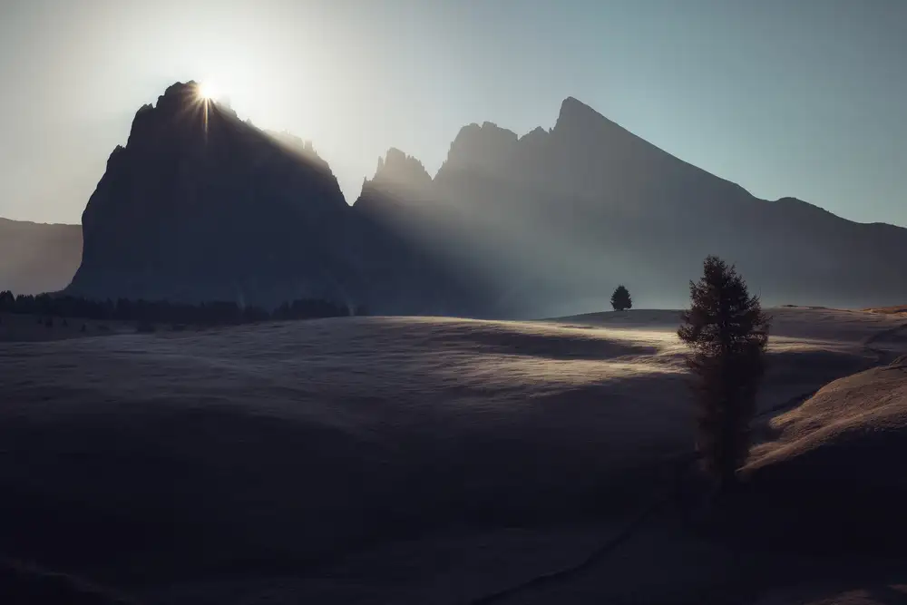 Anton, Rostovskiy: Morgen in den Dolomiten