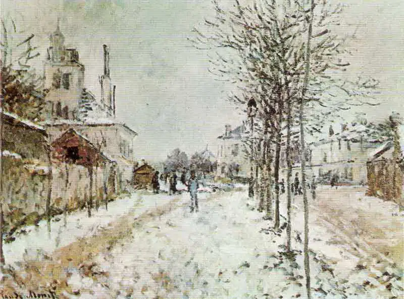 Monet, Claude: Effet de Neige