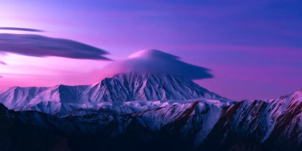 Behzad, Majid: Vista nord di Damavand