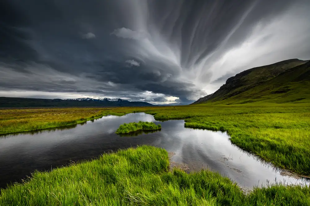 Pelissier, Marc: Lago tempestoso dell'Islanda