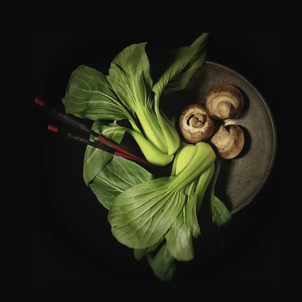 Velzen, van Monique: Still life baby bok choy