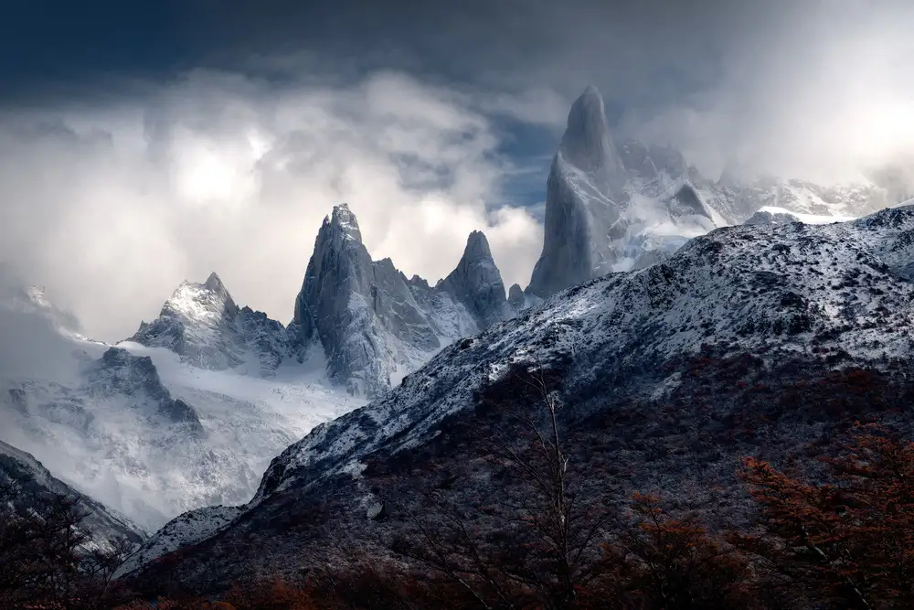 Scheiffele, Christian: Fitz Roy coperto di nuvole