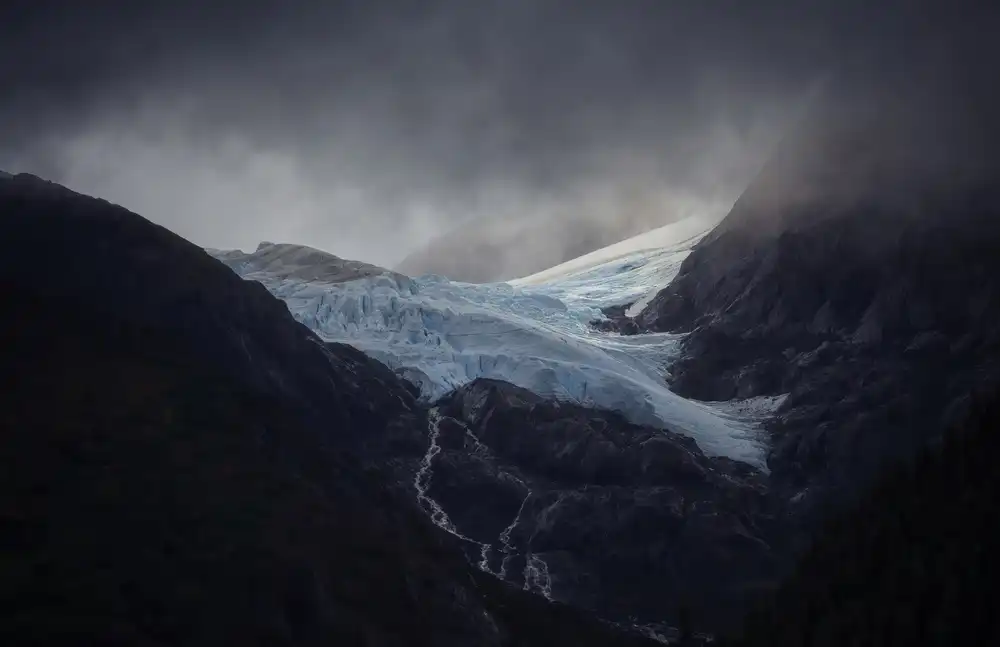 Zheng, Michael: Portage-Gletscher