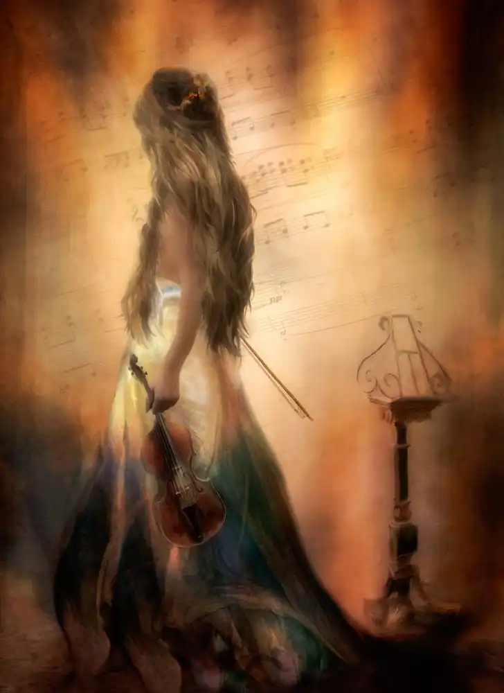 Gerber, Charlaine: ...la lotta con la musica che scrivo....
