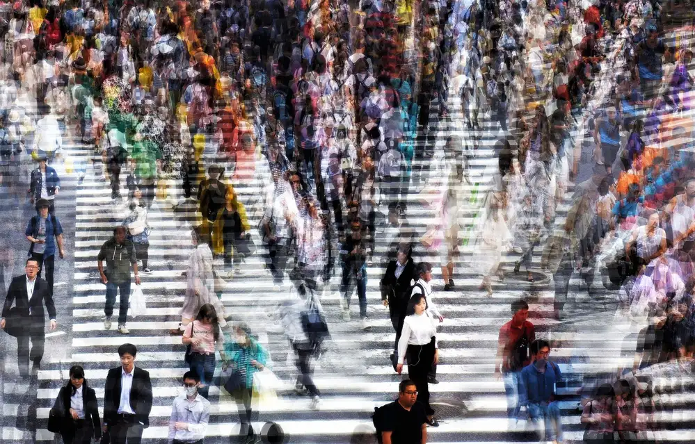 Orbach, Arnon: Shibuya Tokio,Japan. Der Mittelpunkt von allem.