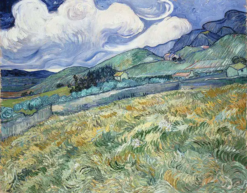 Gogh, Vincent van: Hory za nemocnicí sv. Pavla
