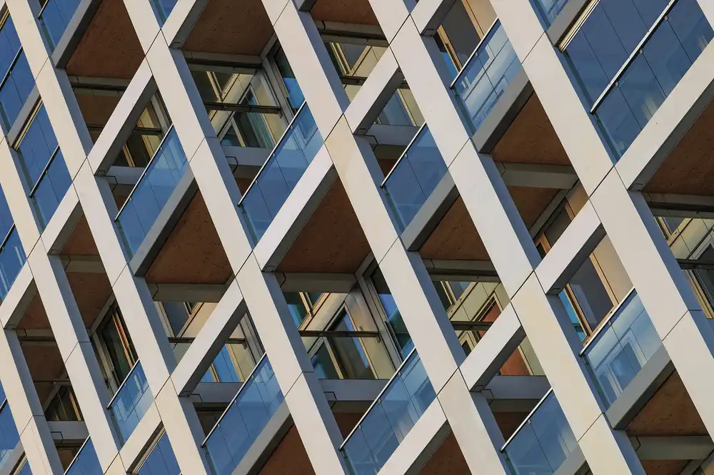 Houte, Van Jef: Blaue Balkone