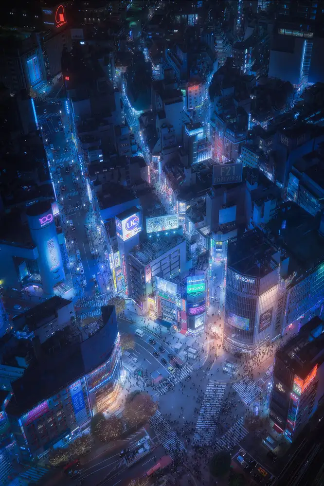 la, De Javier: Volare a Shibuya
