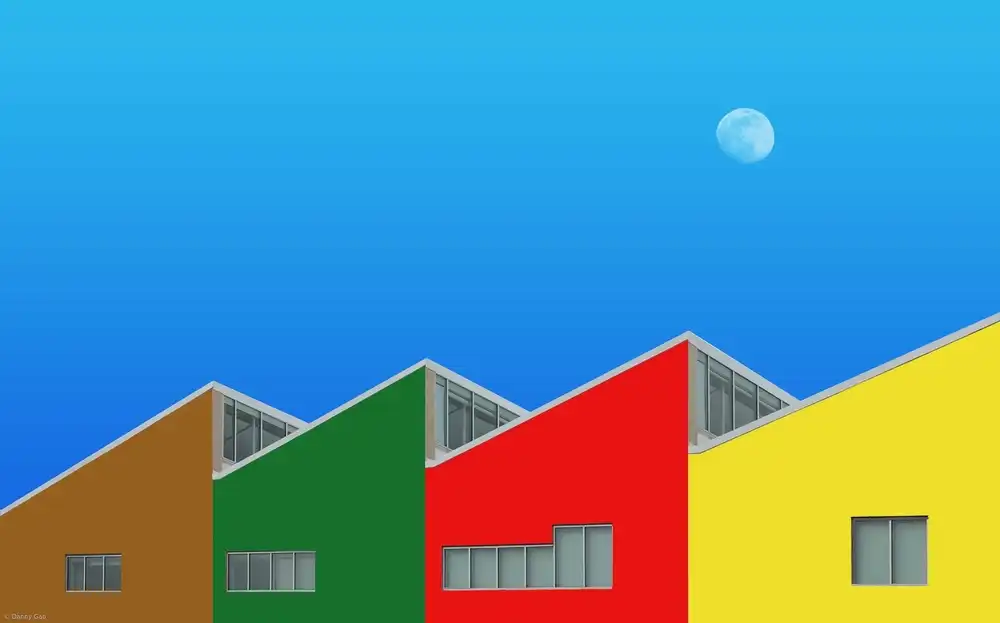 Gao, Danny: Edificio colorato