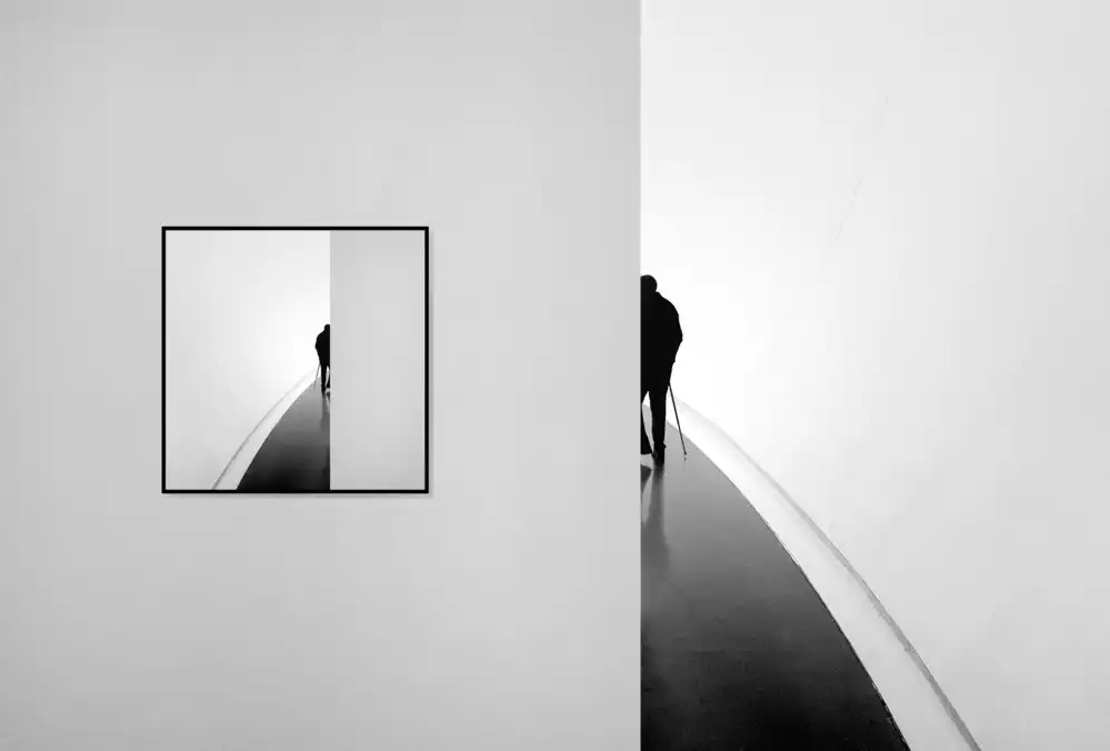 Limberg, Huib: Il visitatore del museo due volte