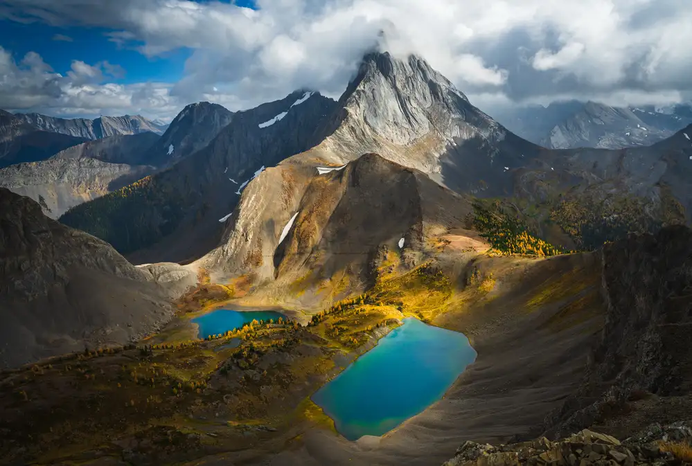 （李永男）, Li Yongnan: Mt Smutwood na podzim