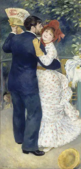 Renoir, Auguste: Tanec na venkově