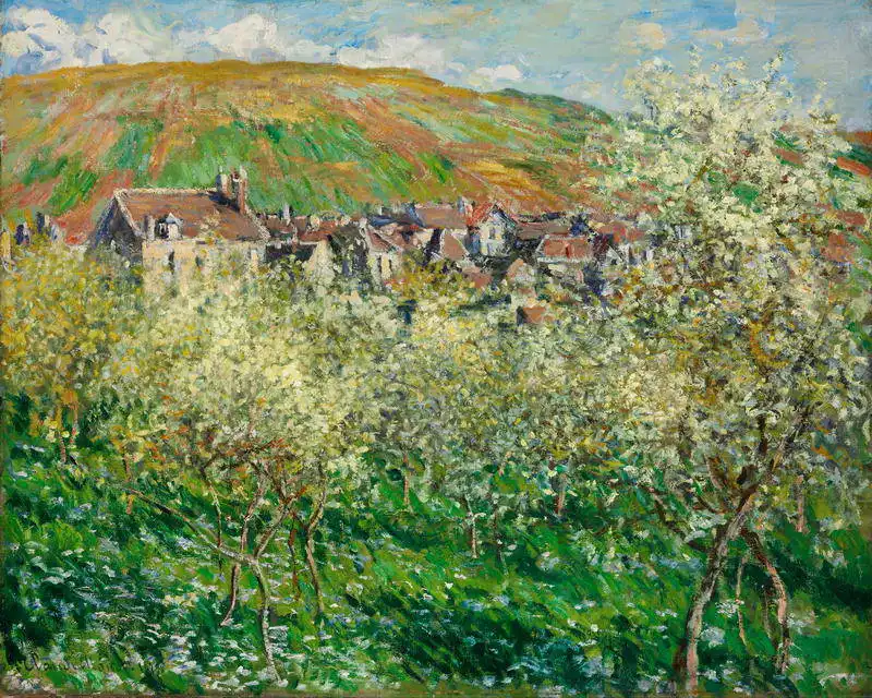 Monet, Claude: Kvetoucí švestky