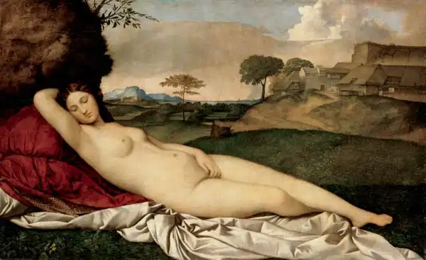Giorgione: Spící Venuše