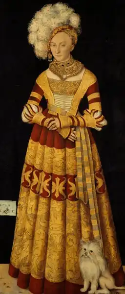 Cranach, Lucas: Vévodkyně Katharina von Mecklenburg