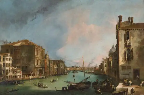 Canaletto, Giovanni: Grand Canal v Benátkách