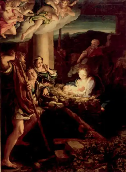 Correggio,: Svatá noc