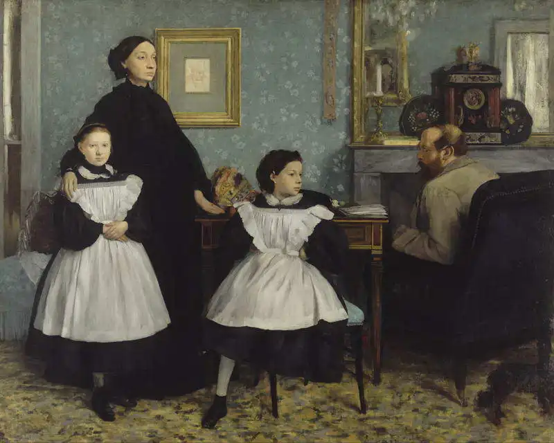 Degas, Edgar: Rodina pana Bellelliho