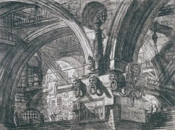 Piranesi, Giovanni Battista: Vězení