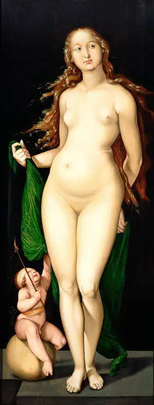 Grien, Hans Baldung: Venus and Cupid