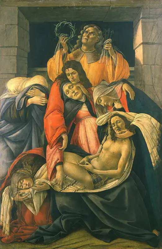 Botticelli, Sandro: Nářek nad mrtvým Kristem